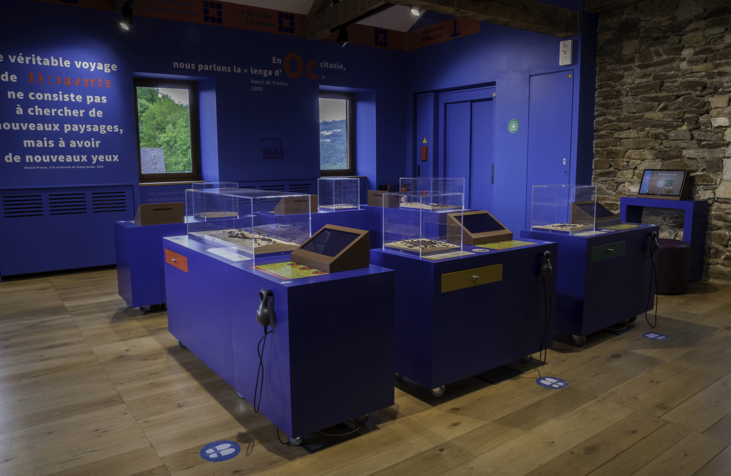 Maison du Gouverneur de Najac – CIAP, exposition permanente Pays d'art et d'histoire des Bastides du Rouergue, Aveyron