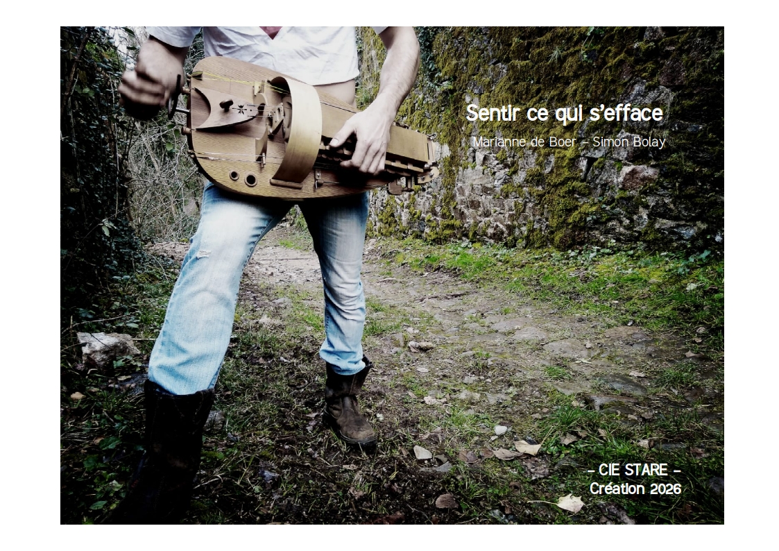 Spectacle Sentir ce qui s'efface – Cie Stare à la Maison du Gouverneur de Najac, Fête de la Musique 2026